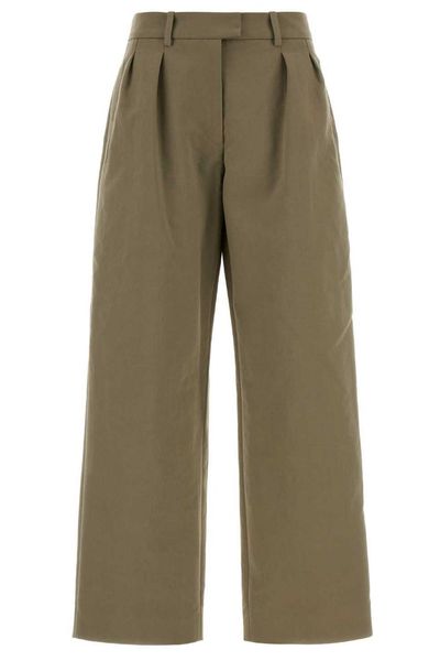 Magda Butrym Pleated Wide-Leg Pants