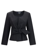 Jacquemus Belted Peplum Blazer