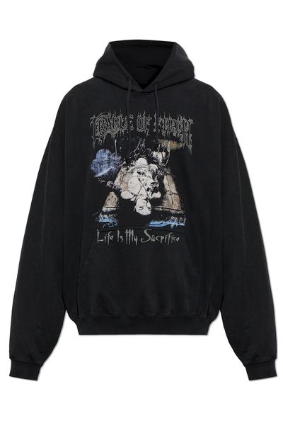 Vetements Graphic Oversized Hoodie