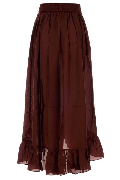 Zimmermann Aster Ruffled Maxi Skirt