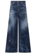 Dsquared2 Logo-Patch Distressed Jeans