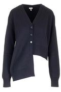 Loewe V-Neck Asymmetric Cardigan