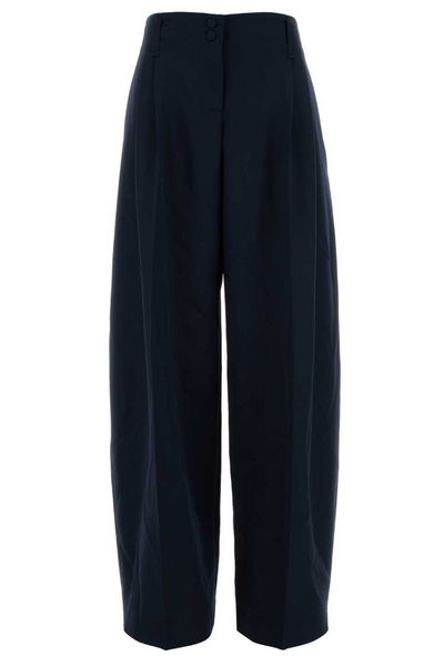 Alexander McQueen Wide Leg Tailored Trousers