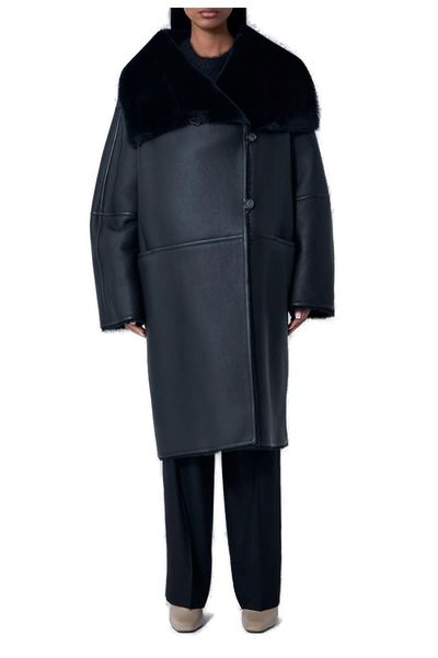 Totême Wrapped Button-Up Coat