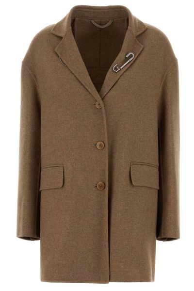 Ermanno Scervino Single Breasted Coat
