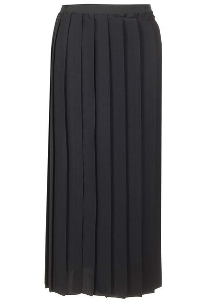 MM6 Maison Margiela Pleated Pencil Skirt
