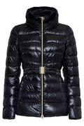 Herno High Neck Belted Puffer Jacket