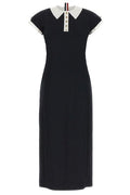 Thom Browne Hopsack RWB Tab Suiting Dress