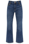 Tory Burch Mid-Rise Flared Jeans