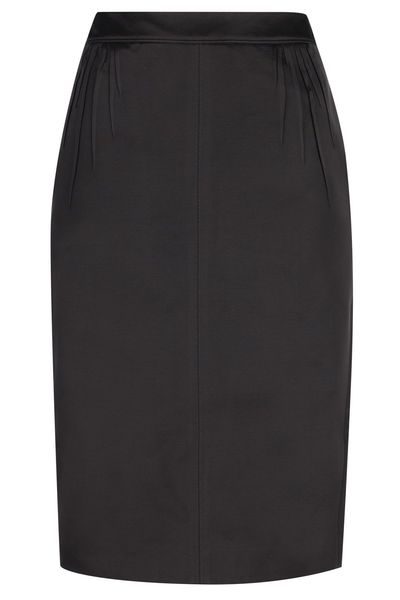 Saint Laurent Cassandre Pencil Skirt