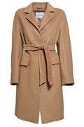 Max Mara Bingo Belted Long-Sleeved Coat
