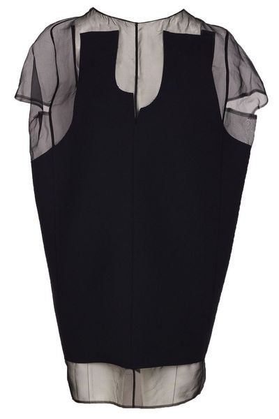 Khaite Winona Short Sleeved Mini Dress