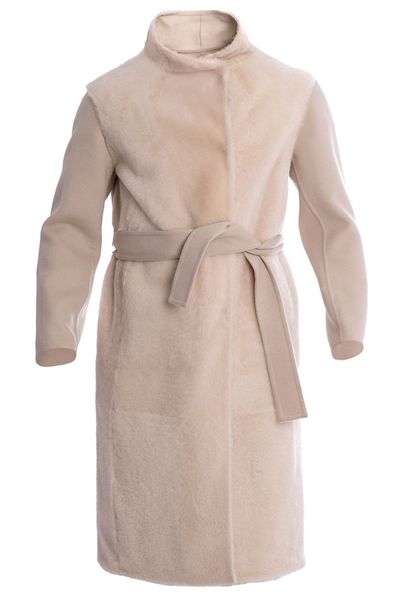 Yves Salomon Belted Coat