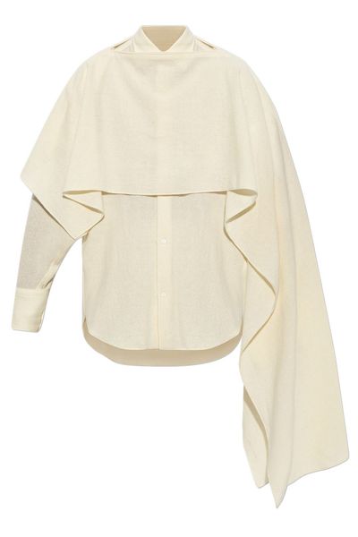 DARKPARK Georgia Draped Overlay Shirt