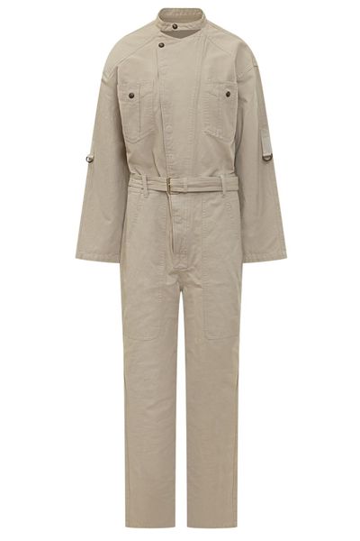 Isabel Marant Étoile Long Sleeve Belted Jumpsuit