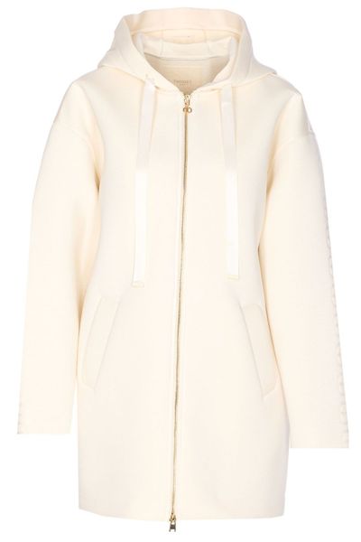 TWINSET Drawstring Hooded Coat