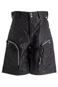 Casablanca Quilted Zip-Pocket Shorts
