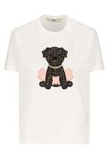 Fendi Itina Patch Crewneck T-Shirt