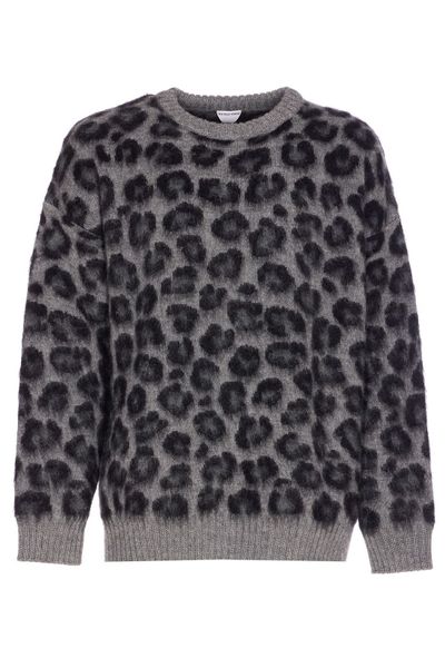 Bottega Veneta Leopard Crewneck Jumper