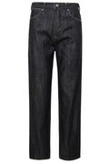 Jil Sander Contrast Stitching Tapered Jeans