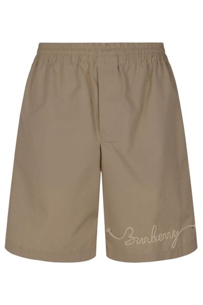 Burberry Knot Logo Shorts