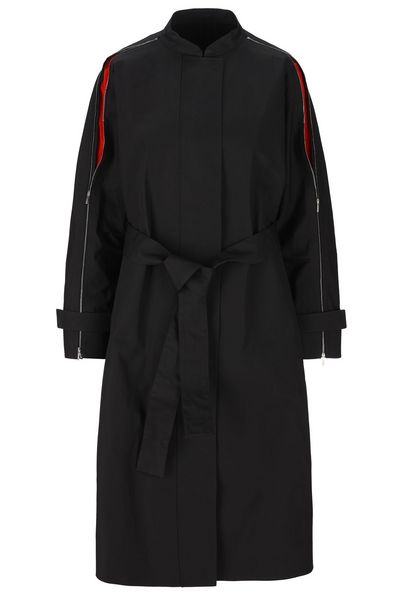 Ferragamo High-Neck Belted Waist Coat