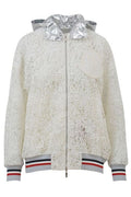 Moncler Macrame Detailed Hooded Jacket