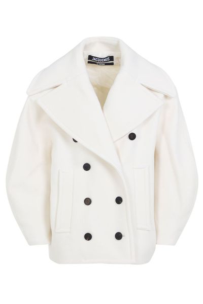 Jacquemus Double-Breasted Long-Sleeved Coat