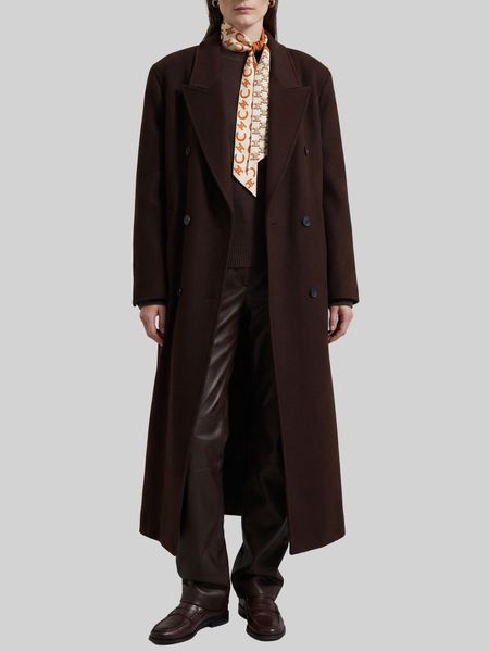 The Frankie Shop Gala Oversized Double-Breasted Coat