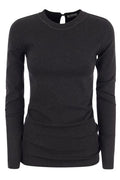 Brunello Cucinelli Embellished Crewneck Top