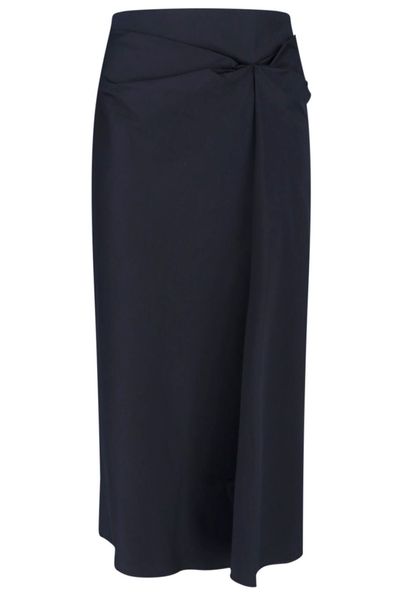 Max Mara Paggi Asymmetric Midi Skirt