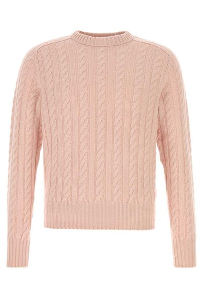 Prada Crewneck Ribbed Jumper