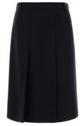 Prada Slit Detailed Midi Skirt