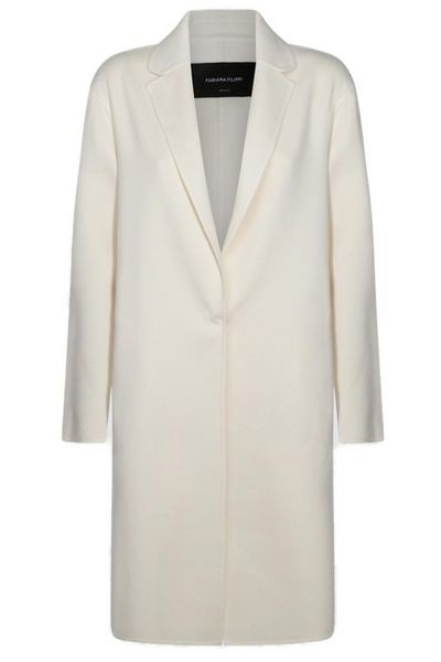 Fabiana Filippi Long Sleeved Open Front Coat
