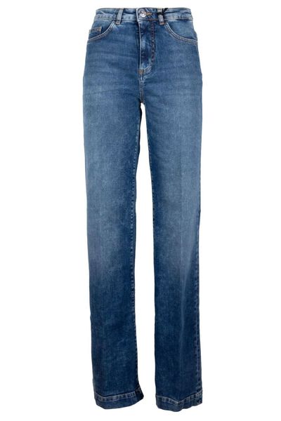 Seventy Long High-Waisted Stretch Denim Jeans