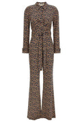 Diane von Furstenberg Michele Printed Jumpsuit