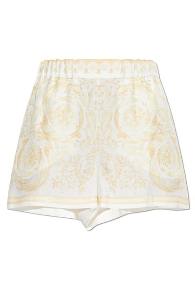 Versace Pattern-Printed Elasticated-Waistband Shorts