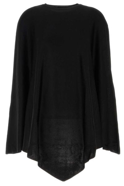 Balenciaga Cape Detail Top