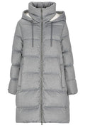 Peserico Hooded Quilted Coat