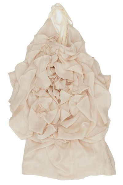 Maison Margiela Ruffled Open Back Top