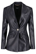 Versace Medusa Leather Blazer