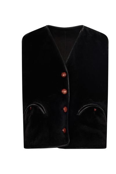 Blazé Milano Tatoosh Gliss V-Neck Buttoned Vest