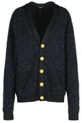 Balmain Button-Up Knit Cardigan