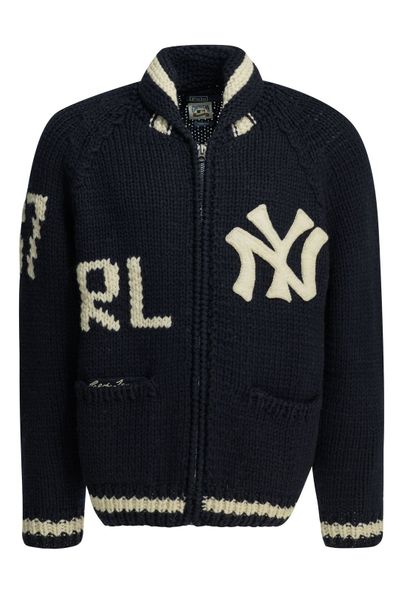 Polo Ralph Lauren X New Yokr Yankees Zip-Up Cardigan