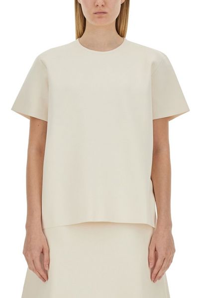 Jil Sander Crewneck Boxy Fit T-Shirt