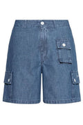 Givenchy Denim Cargo Shorts
