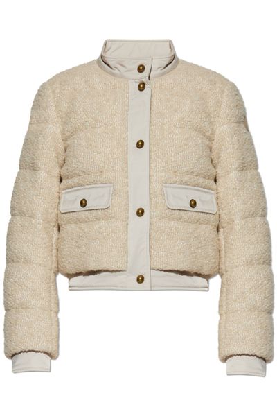 Moncler Blandy Bouclé Short Down Jacket