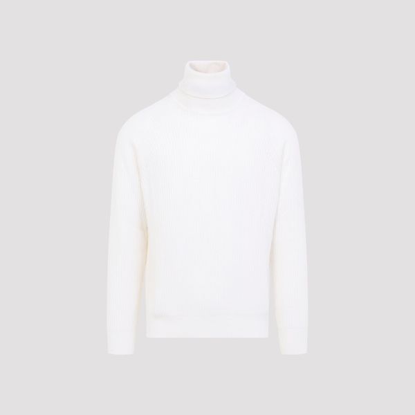 Canali Cashmere Turtleneck Knitted Sweater