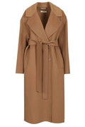 'S Max Mara Heller Long Belted Double Breasted Coat