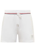 Thom Browne Logo Patch Drawstring Shorts